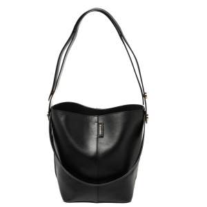Pre Owned Mulberry Black Leather Studded Hobo