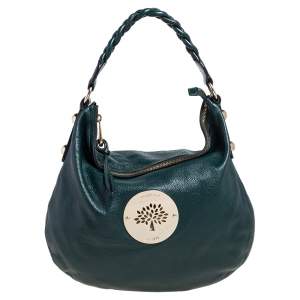 Mulberry Green Leather Daria Hobo