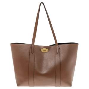 Pre Owned Mulberry Brown Leather Bayswater Tote