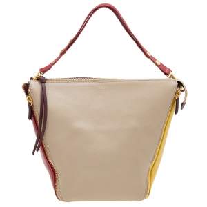 Mulberry Multicolor Leather Camden Press Studded Hobo