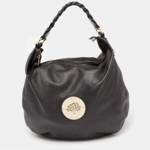 Mulberry Black Leather Large Daria Hobo