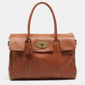 Mulberry Brown Leather Bayswater Satchel