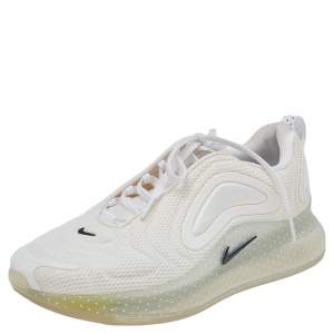 Nike White Mesh Air Max 720 Low Top Sneakers Size 40