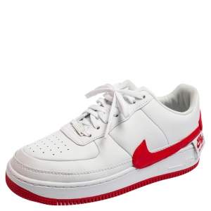 Nike WMNS Air Force 1 White Leather Infinity Sneakers Size 42