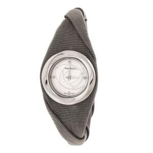 Nina Ricci Silver White Stainless Steel NO31 Women's Wristwatch 28 mm
