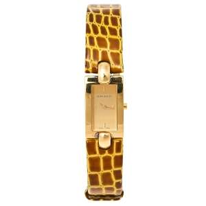 Nina Ricci Gold Plated Stainless Steel Leather N002428 Women’s Wristwatch 16 mm