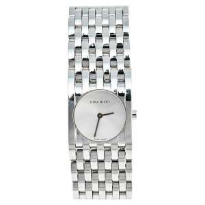 Nina Ricci Silver Stainless Steel N00113 Women's Wristwatch 25 mm