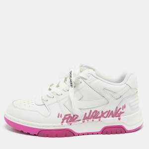 Off-White White Leather Out Of Office Sneakers Size 38