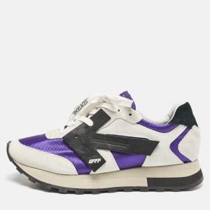 Off-White Multicolor Nylon and Suede HG Runner Sneakers Size 39