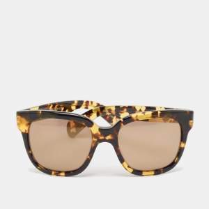 Oliver Peoples Brown Tortoise Brinley Square Sunglasses