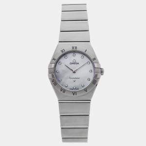 مملوكة مسبقًا Pre-Owned Omega Constellation 131.10.28.60.55.001 Quartz 28 mm