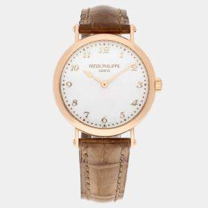 Patek Philippe Calatrava 7200R-001 Automatic 18K Rose Gold Women's Wristwatch 35 mm