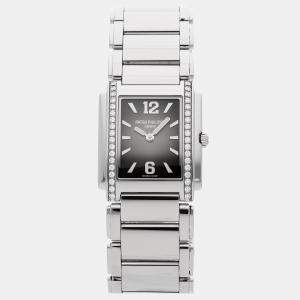 Pre Owned Pre-Owned Patek Philippe Twenty~4 4910/1200A-010 25.1 mm x 30 mm