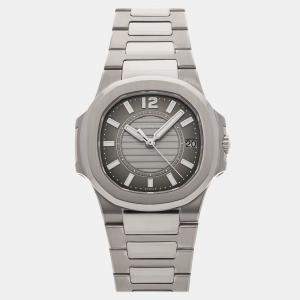 Pre Owned ساعة يد نسائية باتيك فيليب نوتيلوس 7011/1G-010 كوارتز 32 مم مستعملة