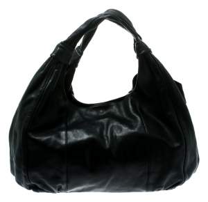 Paul and Joe Black Leather Hobo