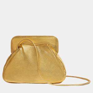 Phialebel Constanza metallised gold Shoulder Bag