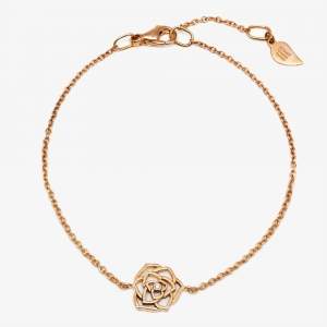 Pre Owned Piaget Rose Diamond 18k Rose Gold Necklace