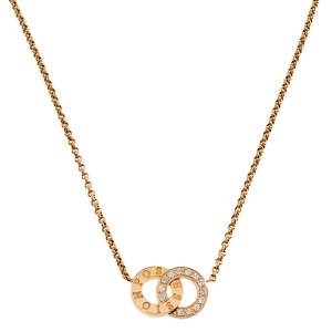 Piaget Possession Toi & Moi Diamond 18K Gold Pendant Necklace