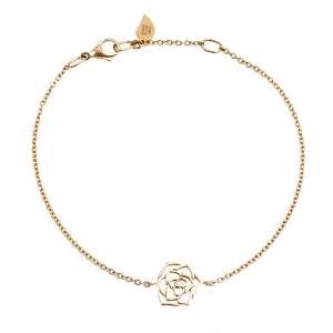 Piaget Rose Diamond 18K Rose Gold Charm Bracelet