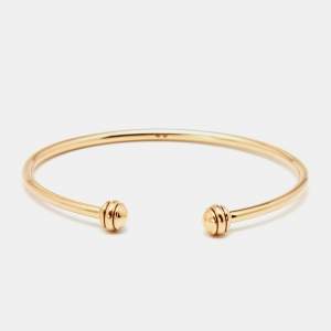 Piaget Possession 18k Rose Gold Open Cuff Bracelet 15