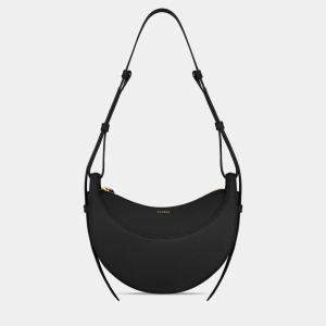 Pre Owned Polene Numero-Dix Grained Black Edition Calfskin Handbag