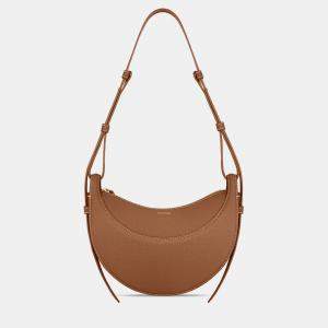 Pre Owned Polene Numero-Dix Camel Grained Edition Calfskin Handbag