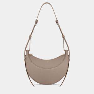 Pre Owned Polene Numero-Dix Grained Taupe Edition Calfskin Handbag