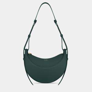 Pre Owned Polene Numero-Dix Grainy Green Edition Calfskin Handbag