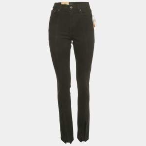 Pre Owned Polo Ralph Lauren Black Denim The Straight Jeans S Waist 26"