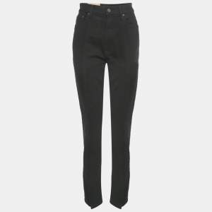 Pre Owned Polo Ralph Lauren Black Denim The Straight Jeans M/Waist 29"