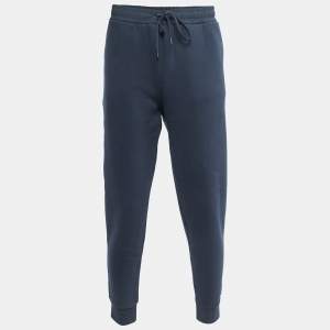 Polo Ralph Lauren Navy Blue Cotton Blend Aviatr Joggers XL