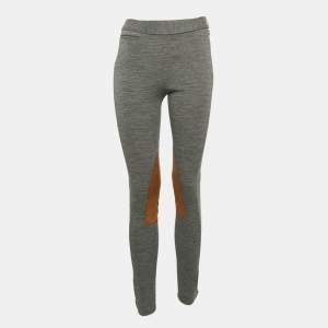 Polo Ralph Lauren Grey Wool Blend Knit Breeches Pants S