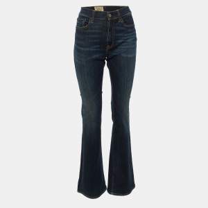 Pre Owned Polo Ralph Lauren Blue Denim Bootcut Jeans M/Waist 30"