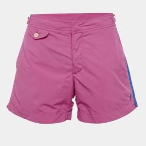 Pre Owned Polo Ralph Lauren Pink Cotton Shorts M