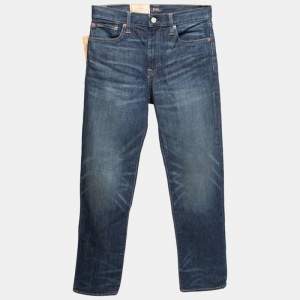 Pre Owned Polo Ralph Lauren Navy Blue Denim Jeans S