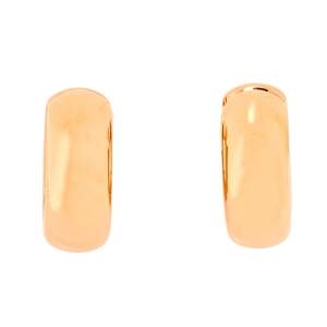 Pomellato Iconica 18K Rose Gold Hoop Earrings