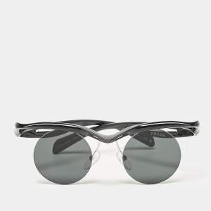 Prada Black SPRA24 Morph Round Sunglasses