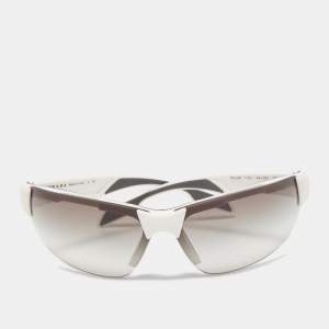 Prada Sport White Gradient SPS03P Shield Sunglasses