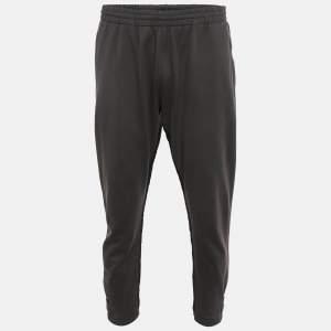 Prada Sports Grey Jersey Track Pants L