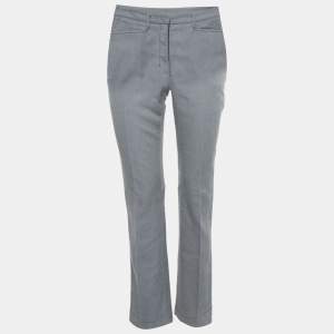 Pre Owned Prada Sport Blue Gabardine Pants S/Waist 26"