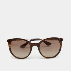 Prada Havana Brown Gradient SPR11W Cat Eye Sunglasses