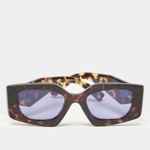 Prada Black Tortoise Brown SPR 15Y Cat Eye Sunglasses