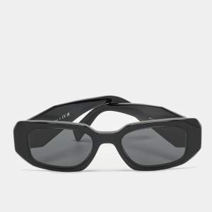 Pravda Black SPR 17W Symbole Rectangle Sunglasses