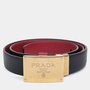 Pre Owned Prada reversible belt