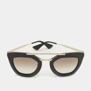 Pre Owned Prada Black Gradient SPR09Q Cat Eye Sunglasses