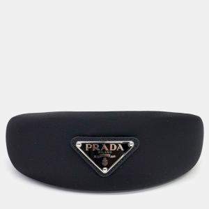 مملوكة مسبقًا Prada Re-Nylon Black Hairband