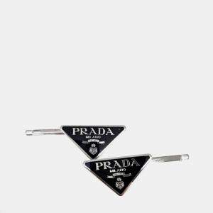 Pre Owned Prada Metal hairpin
