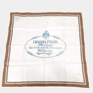 Pre Owned Prada silk scarf