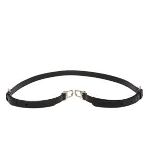 Prada Black Leather Adjustable Bag Strap