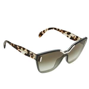 Prada Tortoiseshell/Grey Gradient SPR 16T Cat Eye Sunglasses
